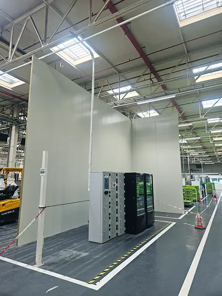 Armoires électriques sur un environnement contrôlé